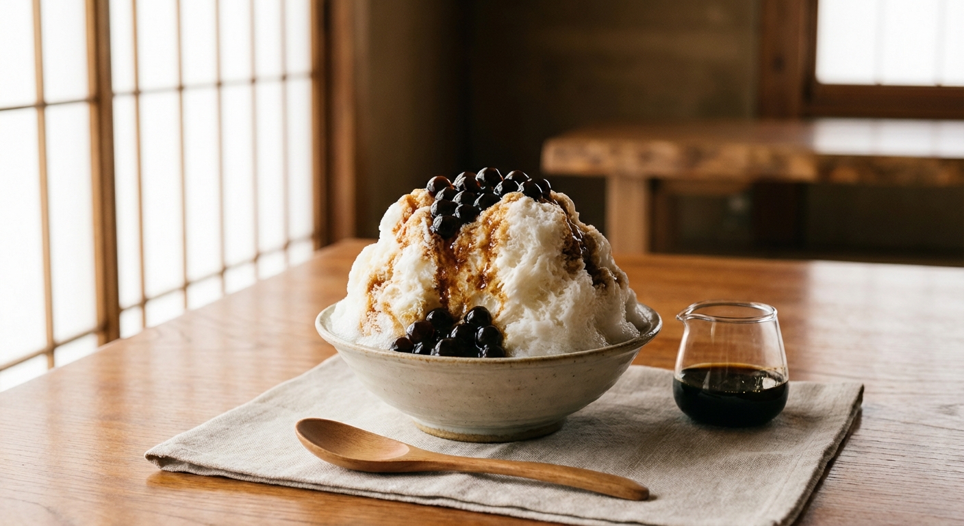 黑糖珍珠雪花冰